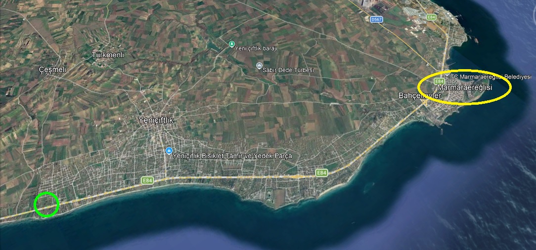 TEKİRDAĞ, MARMARAEREĞLİSİ’NDE 264 m² KONUT + TİCARİ İMARLI ARSA