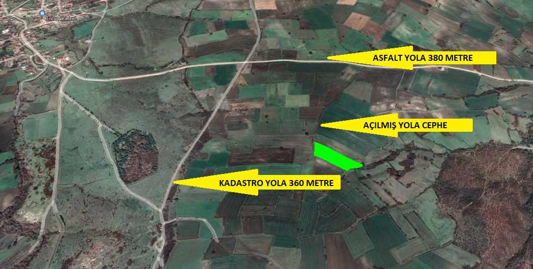 ÇANAKKALE, BİGA, KORUOBA’DA 6.796 m² ARAZİ